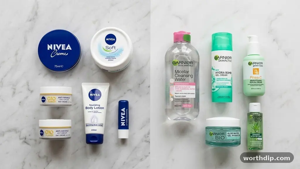 I’m a Skincare Beginner. Is Nivea a Good Starting Brand Compared to Garnier?